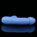 4.76in Cute Pet Ornament Compact Portable Small Soft Vibrating Dildo