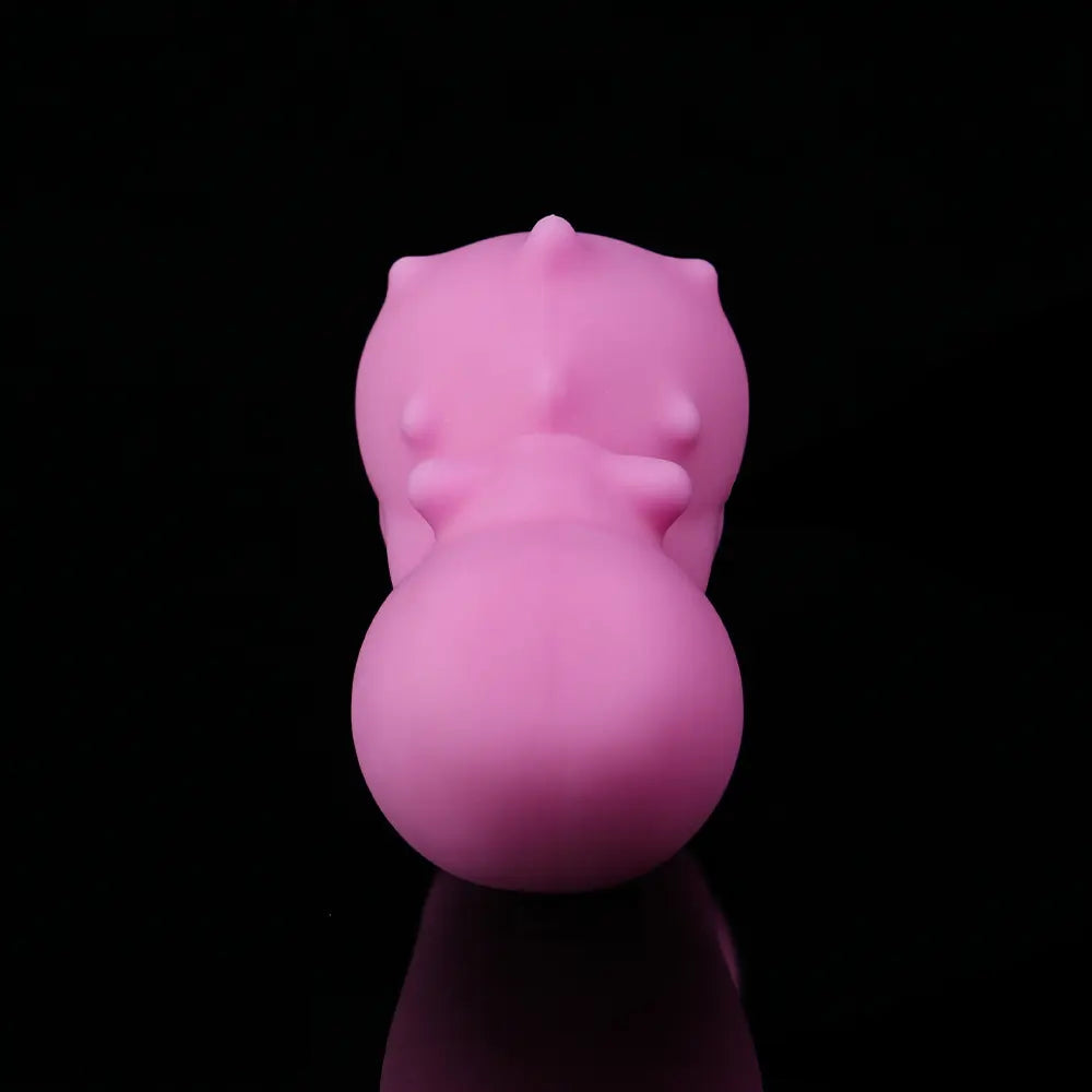 4.76in Cute Pet Ornament Compact Portable Small Soft Vibrating Dildo