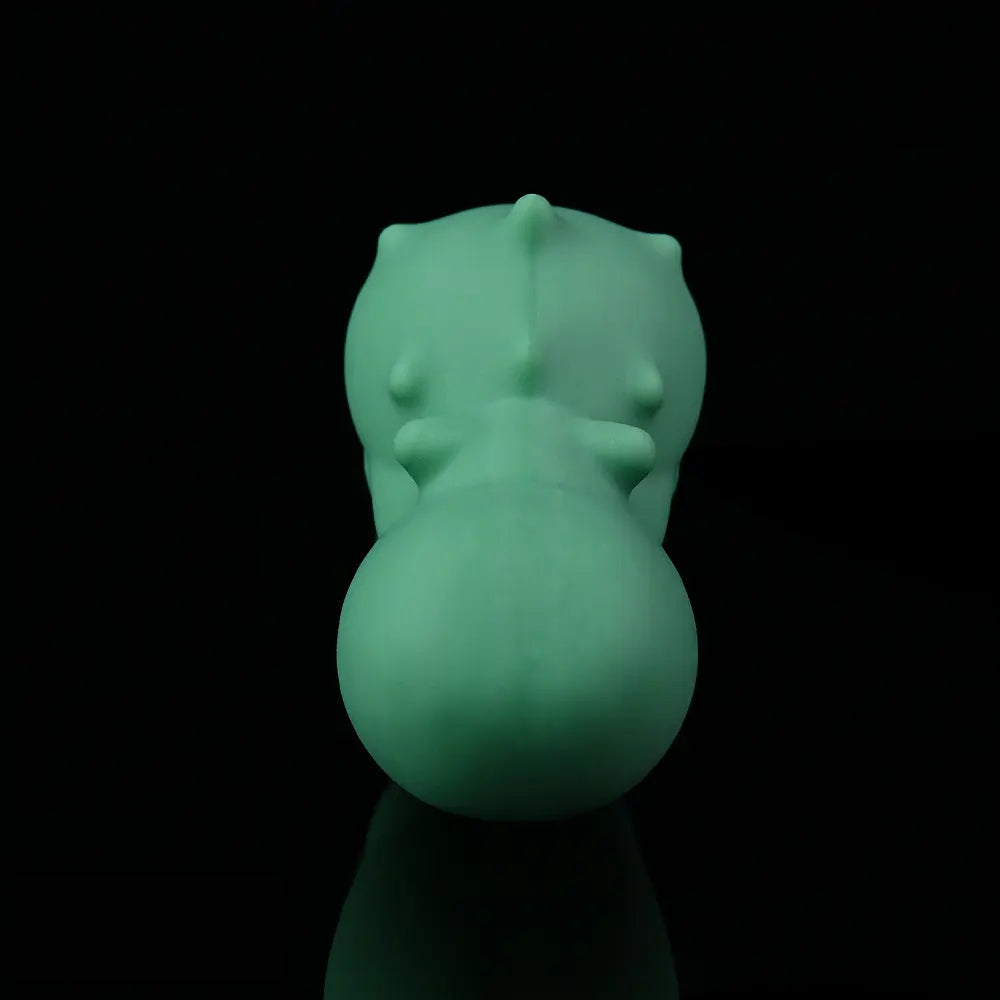 4.76in Cute Pet Ornament Compact Portable Small Soft Vibrating Dildo