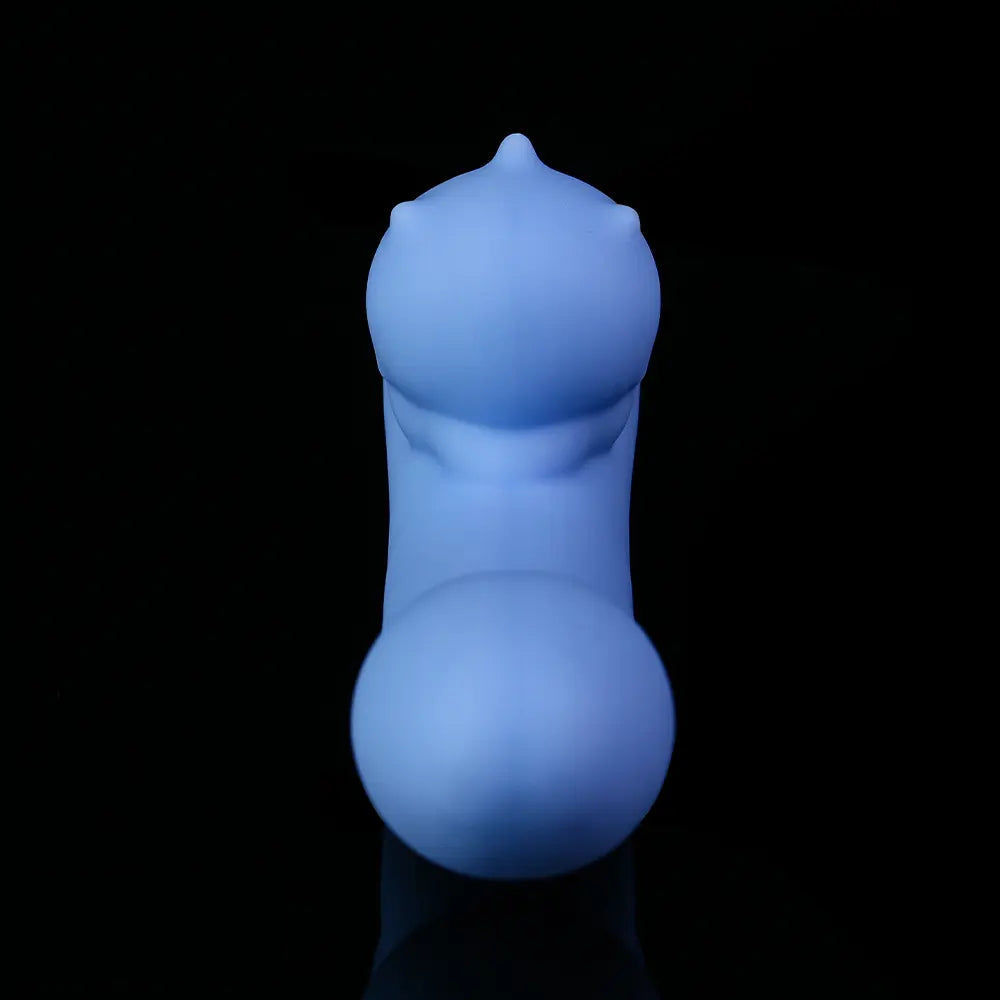 4.76in Cute Pet Ornament Compact Portable Small Soft Vibrating Dildo