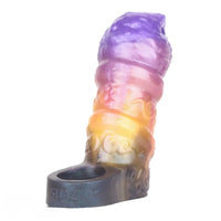 4.76in Ecan Dragon Fantasy Silicone Soft Dildo Sleeve Cock Extender
