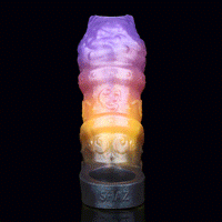 4.76in Ecan Dragon Fantasy Silicone Soft Dildo Sleeve Cock Extender