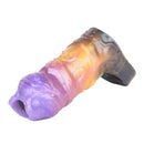 4.76in Ecan Dragon Fantasy Silicone Soft Dildo Sleeve Cock Extender