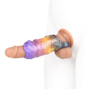 4.76in Ecan Dragon Fantasy Silicone Soft Dildo Sleeve Cock Extender
