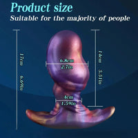 4.7in 5.6in 6.69in Monster Anal Plug Small Super Thick Dilated Fantasy Dildo