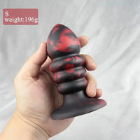 4.7in 5.7in 6.7in Anal Plug Silicone Self-Lubricating Dildo Sex Toy For Men