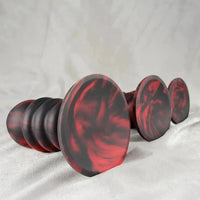 4.7in 5.7in 6.7in Anal Plug Silicone Self-Lubricating Dildo Sex Toy For Men