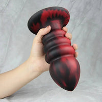 4.7in 5.7in 6.7in Anal Plug Silicone Self-Lubricating Dildo Sex Toy For Men