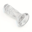 4.7in Clear Small Jelly Cock Dildo For G-Spot Vaginal Sex Stimulation