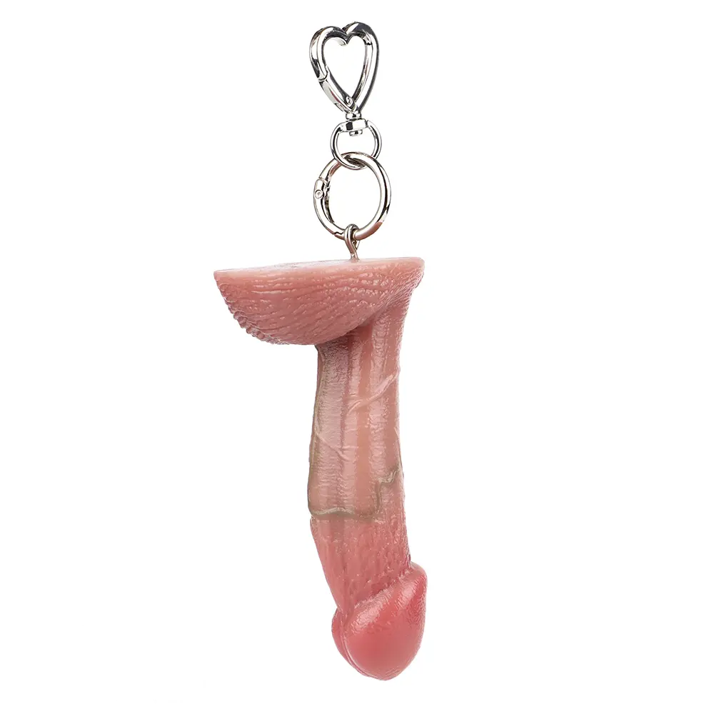 4.7in Silicone Soft Small Cock Dildo For Key Chain For Anal Clit Expansion