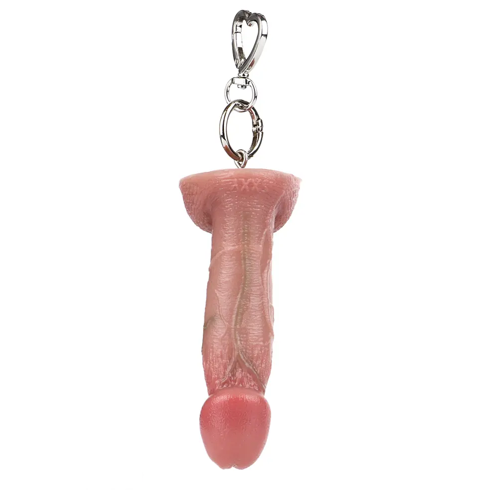 4.7in Silicone Soft Small Cock Dildo For Key Chain For Anal Clit Expansion