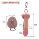4.7in Silicone Soft Small Cock Dildo For Key Chain For Anal Clit Expansion