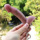 4.7in Silicone Soft Small Cock Dildo For Key Chain For Anal Clit Expansion