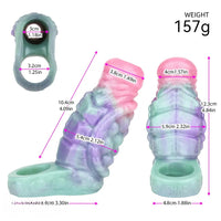 4.84in Gloomthorn SHAZ-3020 Fantasy Hollow Dildo Sleeve For Extension