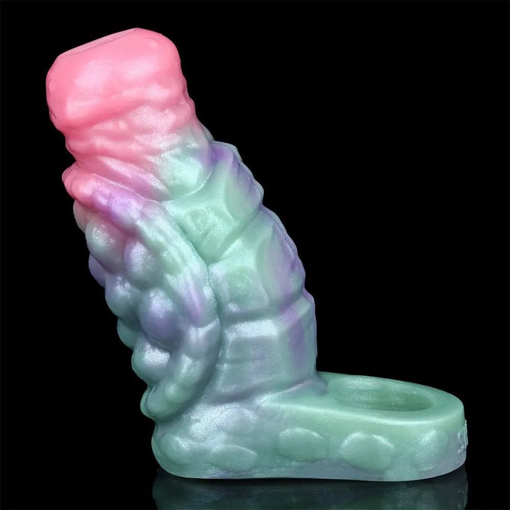 4.84in Gloomthorn SHAZ-3020 Fantasy Hollow Dildo Sleeve For Extension