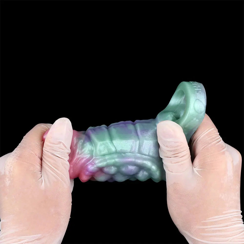 4.84in Gloomthorn SHAZ-3020 Fantasy Hollow Dildo Sleeve For Extension