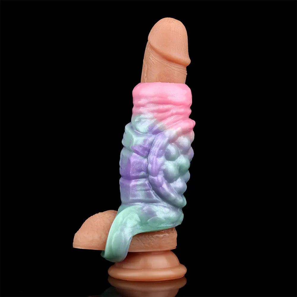4.84in Gloomthorn SHAZ-3020 Fantasy Hollow Dildo Sleeve For Extension