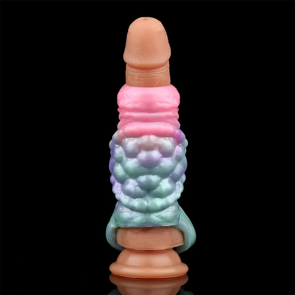 4.84in Gloomthorn SHAZ-3020 Fantasy Hollow Dildo Sleeve For Extension