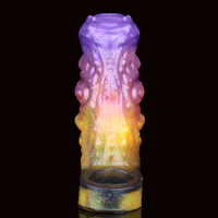 4.84in Grasoth Fantasy Odd Silicone Soft Dildo Sleeve Cock Extender
