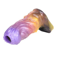 4.84in Grasoth Fantasy Odd Silicone Soft Dildo Sleeve Cock Extender