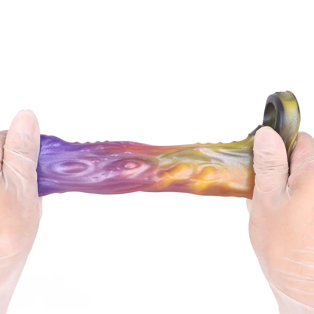 4.84in Grasoth Fantasy Odd Silicone Soft Dildo Sleeve Cock Extender