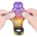 4.84in Grasoth Fantasy Odd Silicone Soft Dildo Sleeve Cock Extender