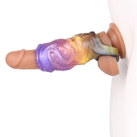 4.84in Grasoth Fantasy Odd Silicone Soft Dildo Sleeve Cock Extender