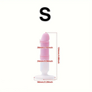 4.88in 5.28in 5.83in Silicone Small Soft Dildo For Beginner to Expert