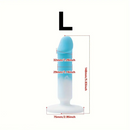 4.88in 5.28in 5.83in Silicone Small Soft Dildo For Beginner to Expert