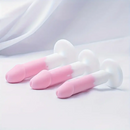 4.88in 5.28in 5.83in Silicone Small Soft Dildo For Beginner to Expert