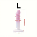 4.88in 5.28in 5.83in Silicone Small Soft Dildo For Beginner to Expert