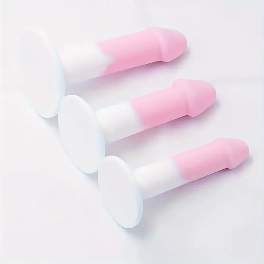 4.88in 5.28in 5.83in Silicone Small Soft Dildo For Beginner to Expert