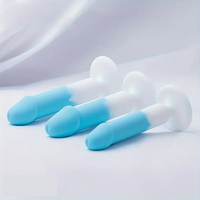 4.88in 5.28in 5.83in Silicone Small Soft Dildo For Beginner to Expert