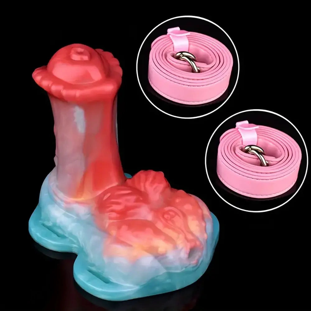 4.88in Realistic Horse Cock Small Strap on Dildo For Clitoral Stimulation