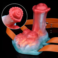 4.88in Realistic Horse Cock Small Strap on Dildo For Clitoral Stimulation