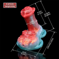 4.88in Realistic Horse Cock Small Strap on Dildo For Clitoral Stimulation