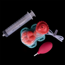 4.88in Silicone Soft G-Spot Massage Small Ejaculating Strap on Dildo
