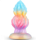 4.8in 5.1in Thick Butt Plug Realistic Silicone Knot Dildo Anal Adult Toy