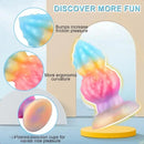 4.8in 5.1in Thick Butt Plug Realistic Silicone Knot Dildo Anal Adult Toy