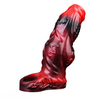 4.8in 5.59in 6.69in Dog Knot Animal Soft Dildo Sleeve Cock Extender
