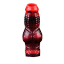 4.8in 5.59in 6.69in Dog Knot Animal Soft Dildo Sleeve Cock Extender