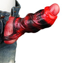 4.8in 5.59in 6.69in Dog Knot Animal Soft Dildo Sleeve Cock Extender