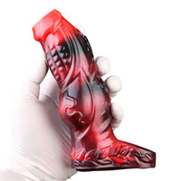 4.8in 5.59in 6.69in Dog Knot Animal Soft Dildo Sleeve Cock Extender