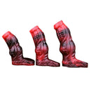 4.8in 5.59in 6.69in Dog Knot Animal Soft Dildo Sleeve Cock Extender