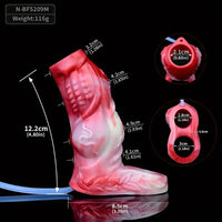 4.8in 5.59in Soft Liquid Silicone Monster Dildo Sleeve For Delay Ejaculation
