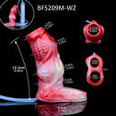 4.8in 5.59in Soft Liquid Silicone Monster Dildo Sleeve For Delay Ejaculation