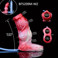 4.8in 5.59in Soft Liquid Silicone Monster Dildo Sleeve For Delay Ejaculation