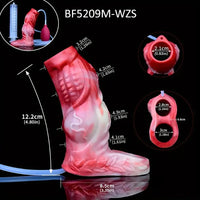 4.8in 5.59in Soft Liquid Silicone Monster Dildo Sleeve For Delay Ejaculation
