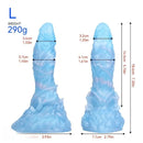 4.8in 5.98in 7.32in 8.46in Monster Anal Plug Silicone Dildo Butt Plug