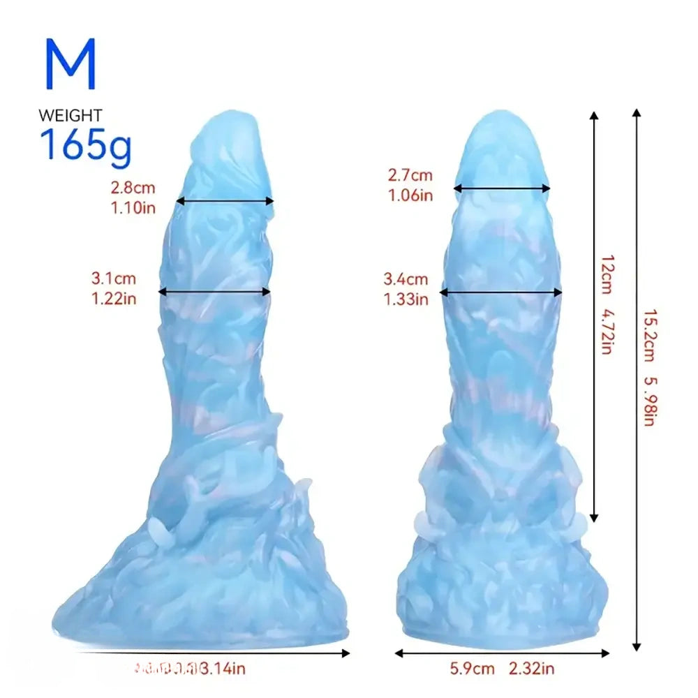 4.8in 5.98in 7.32in 8.46in Monster Anal Plug Silicone Dildo Butt Plug
